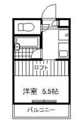 パンシオンつきみ野の物件間取画像